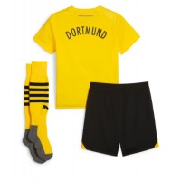 Borussia Dortmund Hjemme Trøje Børn 2023-24 Kortærmet (+ Korte bukser)